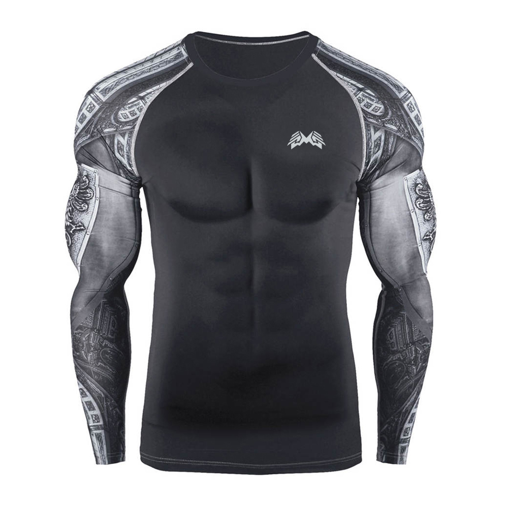 Men's Rash Guard Custom Logo