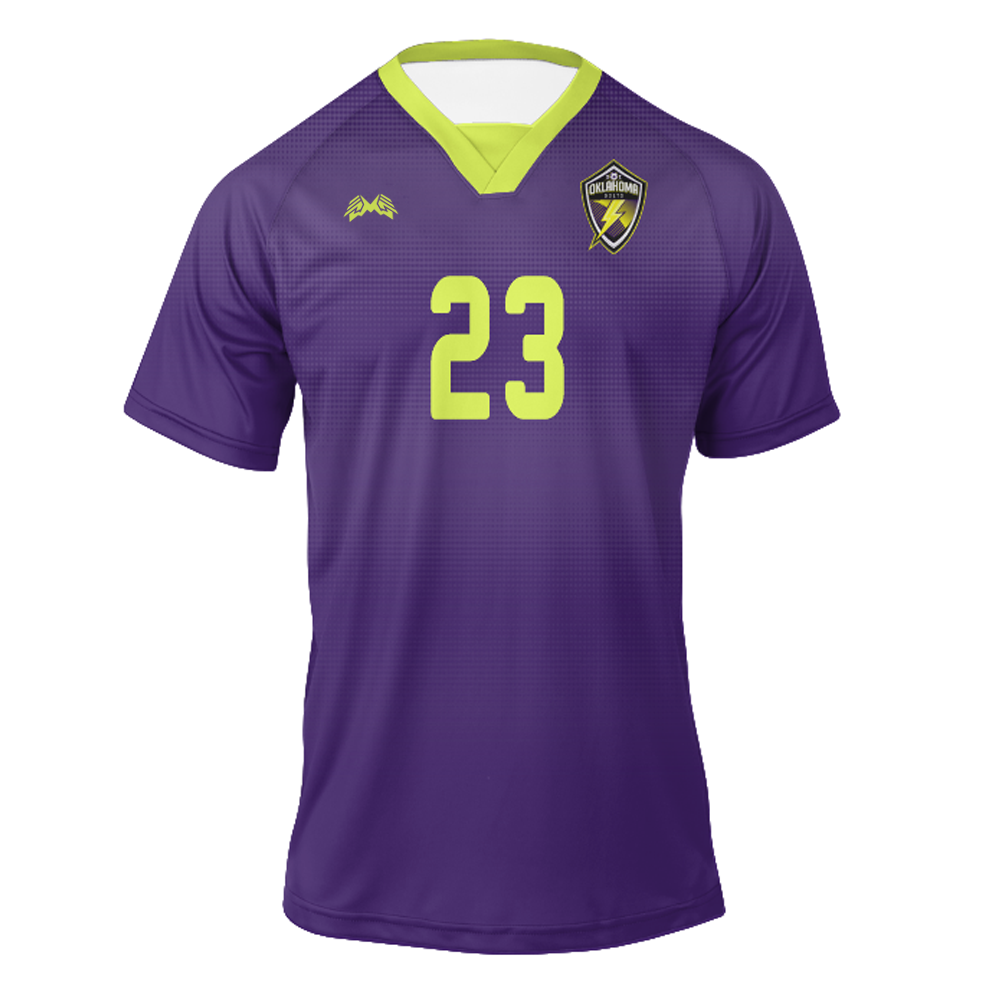 New Design Customized 100% Polyester Soccer Uniforms
